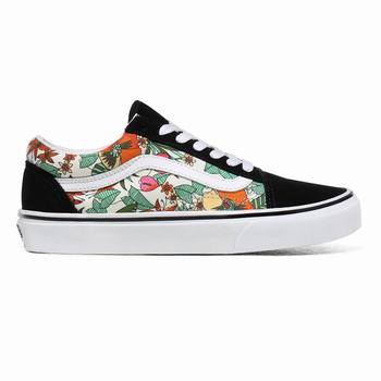 Vans Multi Tropic Old Skool - Naisten Tennarit - Monivärinen Mustat/Valkoinen